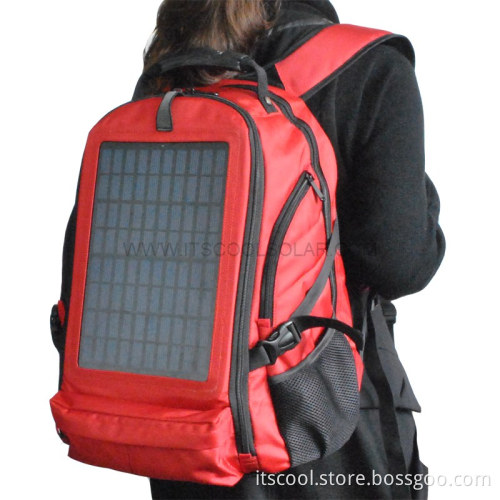 Fashion Solar Bag with Solar Panel Laptop Charger